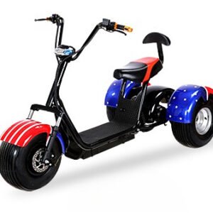 Q11 City Coco Fat Tire Electric Scooter Harley-Style Electric Bike for Commuting and Leisure