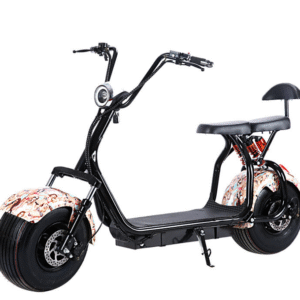 Q2 Harley Scooter Fat Tire Electric Bike Scooter City Coco Electric Scooter