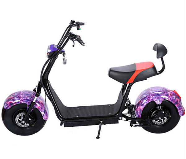 Q3 Harley Scooter Fat Tire Electric Bike Scooter City Coco Electric Scooter