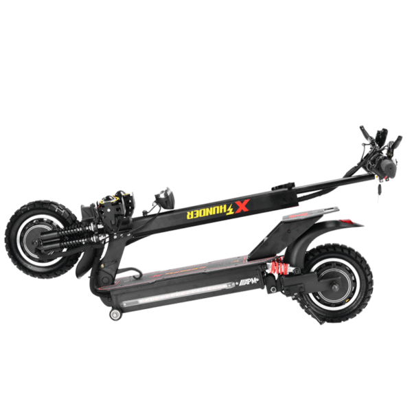 10-Inch Double Drive Three-Light Off-Road Tire Electric Scooter - Image 3