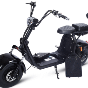 Q17 City Coco Fat Tire Electric Scooter Harley-Style E-Bike for Urban Travel