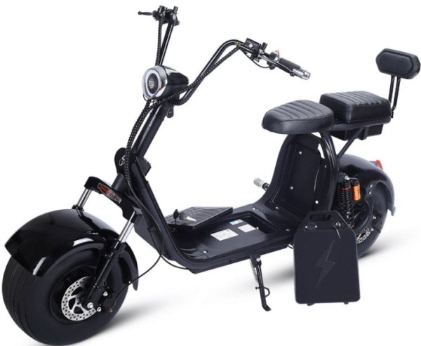 Q17 City Coco Fat Tire Electric Scooter Harley-Style E-Bike for Urban Travel