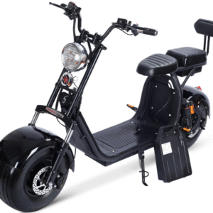 Q18 City Coco Fat Tire Electric Scooter Harley-Style E-Bike for Urban Commuting