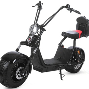 Q19 City Coco Electric Scooter Harley-Style Fat Tire E-Bike for Urban Riding