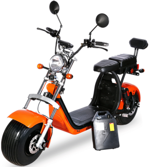 Q21 City Coco Fat Tire Electric Scooter Harley-Style E-Bike for Urban Commuting