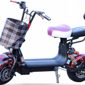 Q24 City Coco Electric Scooter Harley-Style Fat Tire E-Bike for Urban Travel