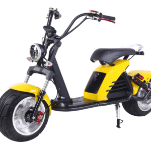 Q25 City Coco Electric Scooter Harley-Style Fat Tire E-Bike for Urban Commuting