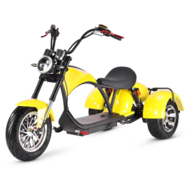 Q26 City Coco Electric Scooter Harley-Style Fat Tire E-Bike for Urban Riding