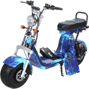 Q27 City Coco Electric Scooter Harley-Style Fat Tire E-Bike for Urban Commuting