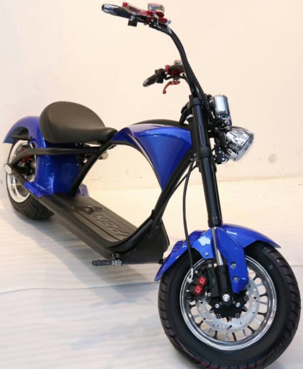 Q29 City Coco Electric Scooter Harley-Style Fat Tire E-Bike for Urban Commuting
