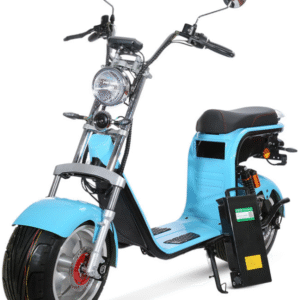 Q33 City Coco Electric Scooter Harley-Style Fat Tire E-Bike for Urban Commuting