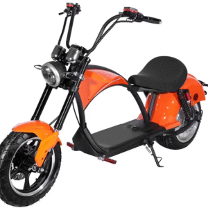 Q34 City Coco Electric Scooter Harley-Style Fat Tire E-Bike for Urban Riding