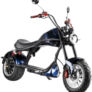 Q36 City Coco Electric Scooter Harley-Style Fat Tire E-Bike for Urban Riding