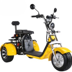 Q37 City Coco Electric Scooter Harley-Style Fat Tire E-Bike for Urban Commuting