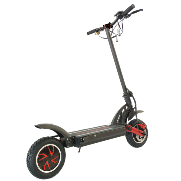 10-Inch Single Rocker Arm Double Drive Wide Tire Electric Scooter - Image 2